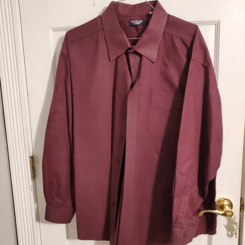 Pressed dress shirt